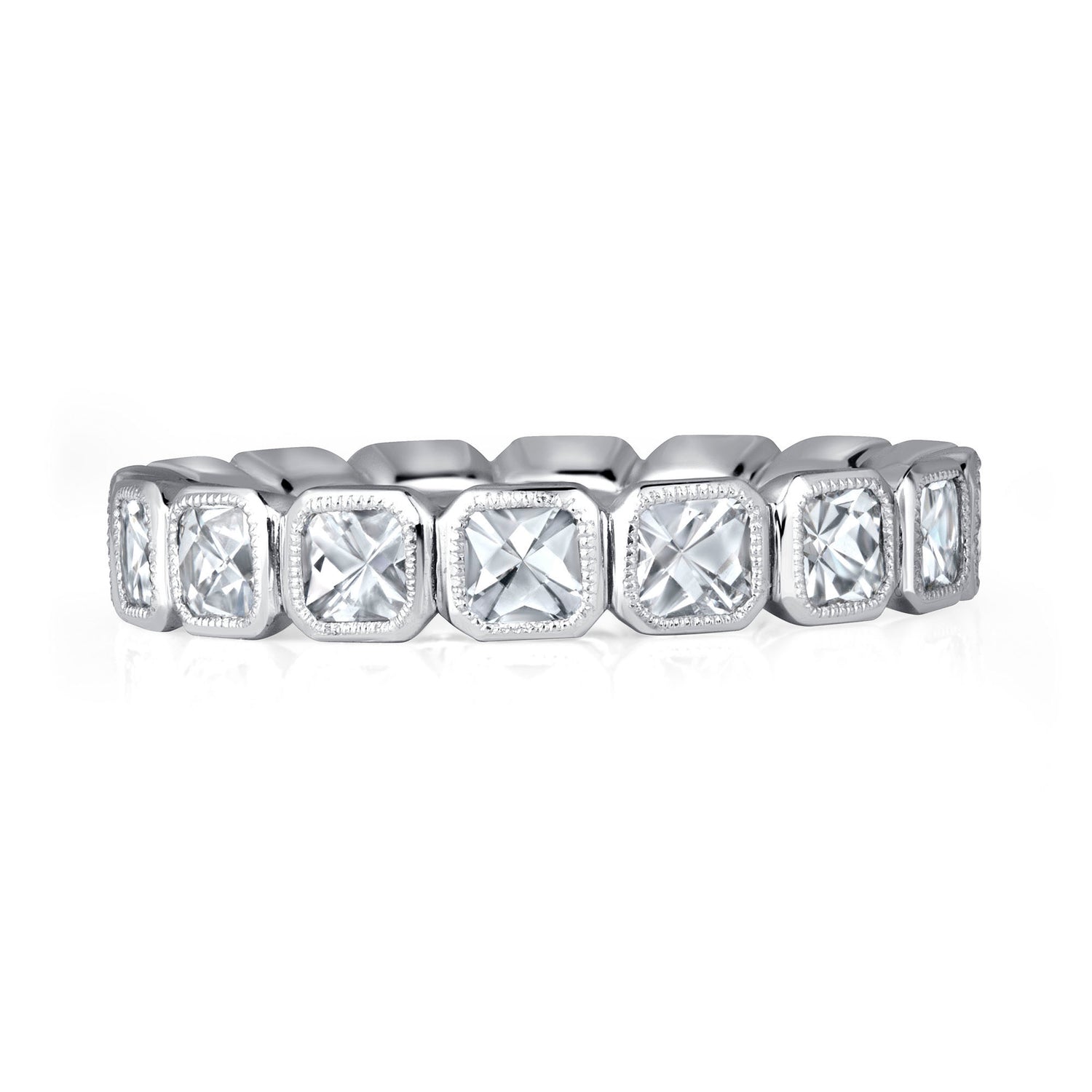 1.60-1.85ct total weight &quot;Petal&quot; Eternity Band (0.10ct Each)