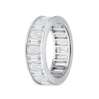 3.90ct-4.40ct total weight &quot;Alessa&quot; - Baguette Eternity Band (0.15ct Each)