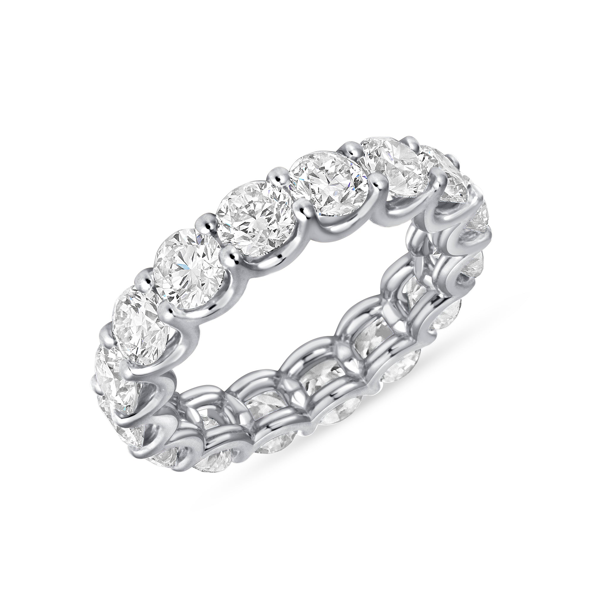 4.60-5.40ct total weight &quot;Lumen&quot; Eternity Band (0.30ct Each)