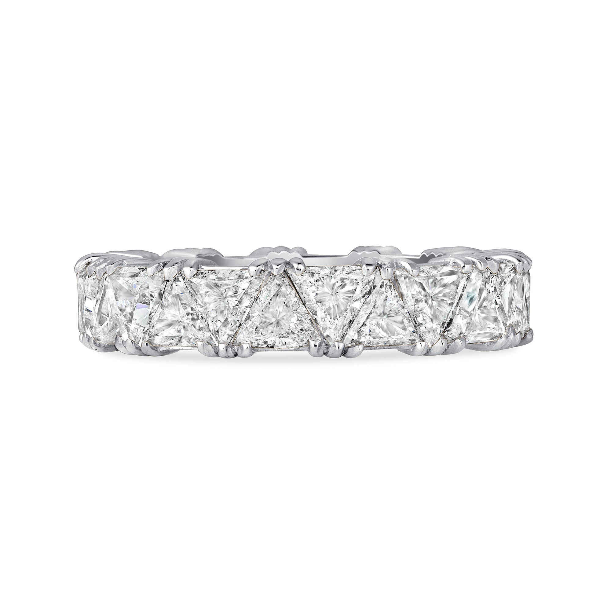 3.60-4.10ct total weight &quot;Pyra&quot; Eternity Band (0.15ct Each)